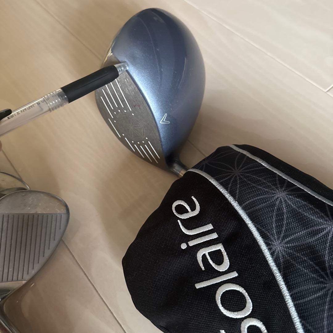 ゴルフクラブセット ドライバーとアイアン4本　オノフキャディバッグ