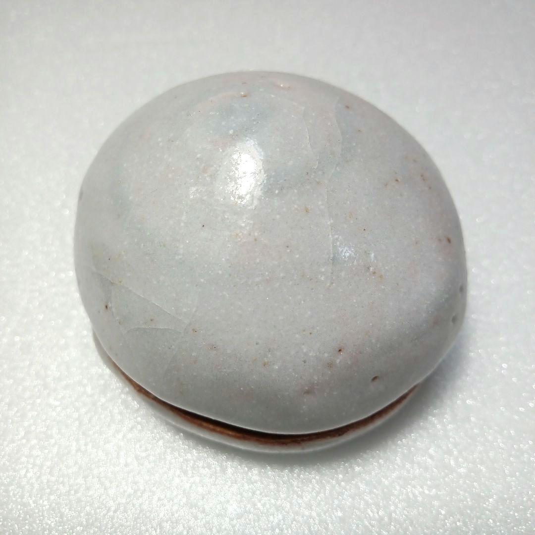 茶道具 志野 香合 藤原 一門