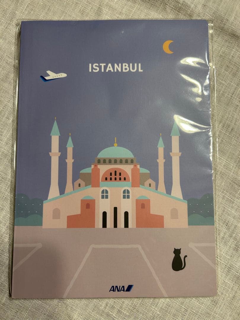 【レア】ANA 全日空 羽田＝イスタンブール 就航記念 ノベルティグッズ一式