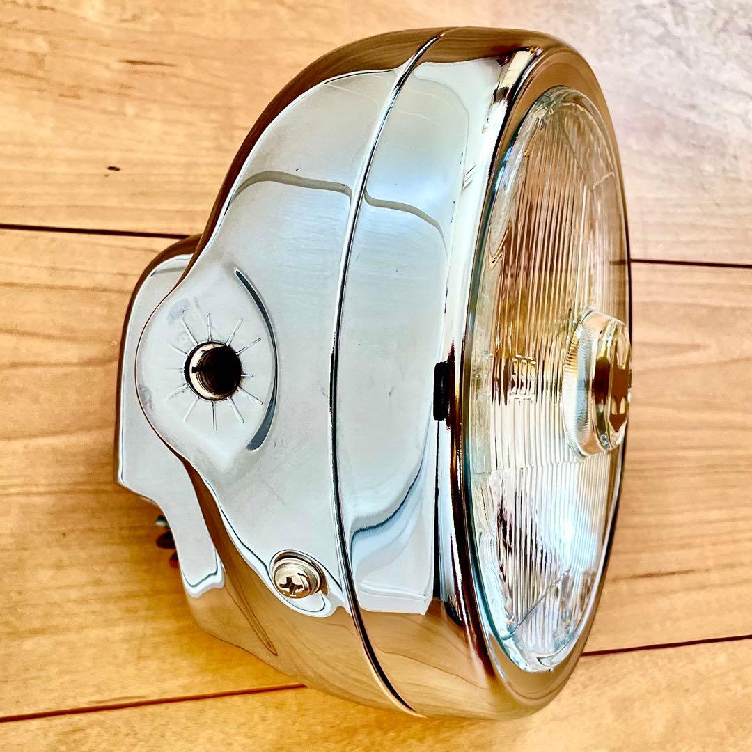 マーシャル 888 デベソ 160φ ヘッドライト CB400F ホーク シビエ