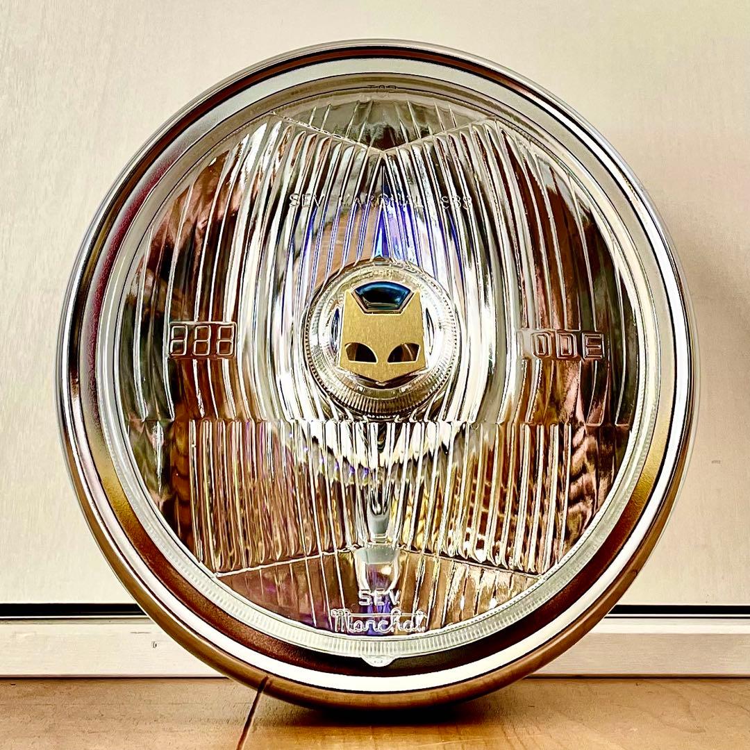 マーシャル 888 デベソ 160φ ヘッドライト CB400F ホーク シビエ