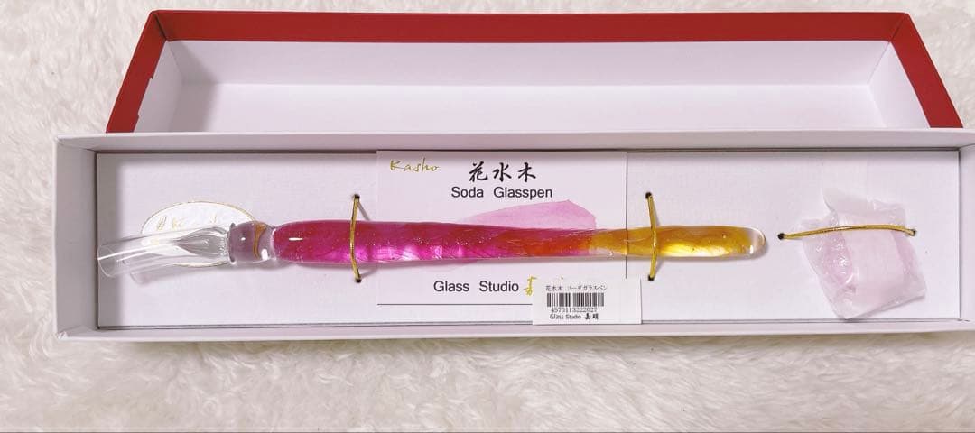 Studio嘉硝　ガラスペン　花水木