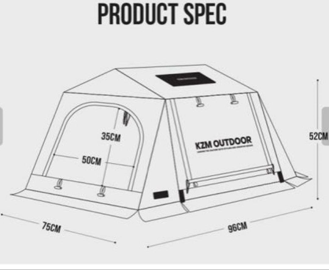 KZM OUTDOOR カズミアウトドア ペットハウス ペットテント