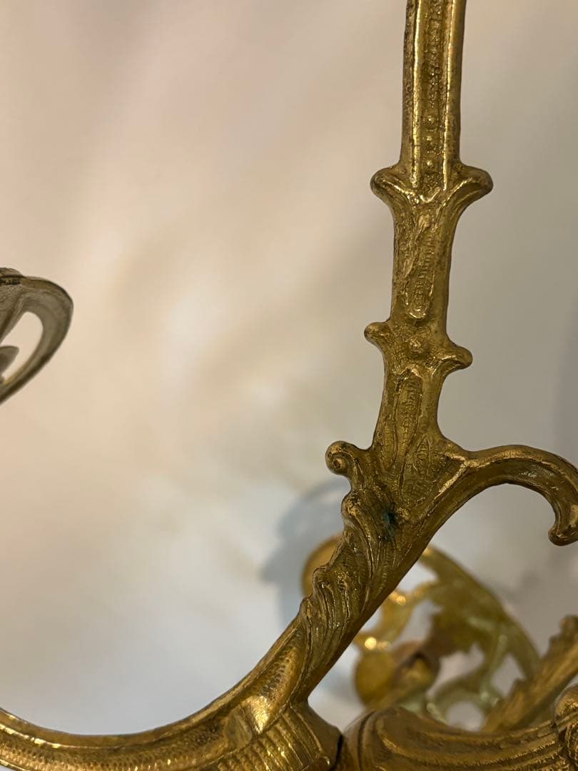 真鍮 ゴールド コートハンガー 西洋 イタリア ヨーロピアン家具 ポールハンガー