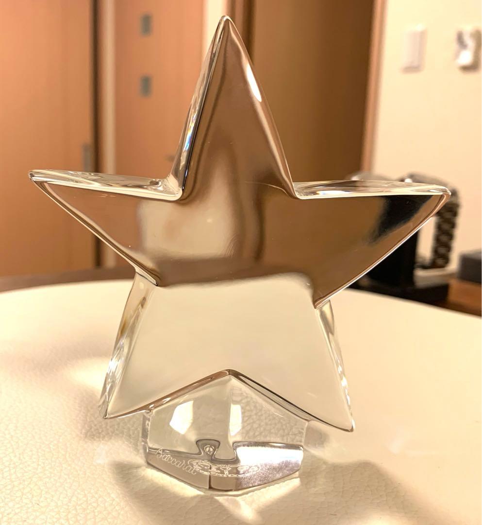 【中古美品】Baccarat　オールドバカラ　フィギュリン　一番星　クリスタル