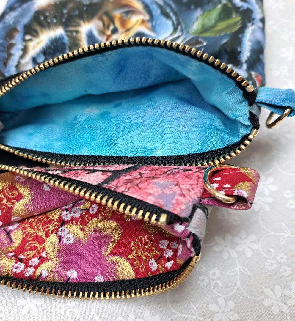 みい⑧ショルダーバッグ、スマホポーチ、ブックカバー、フラットポーチ