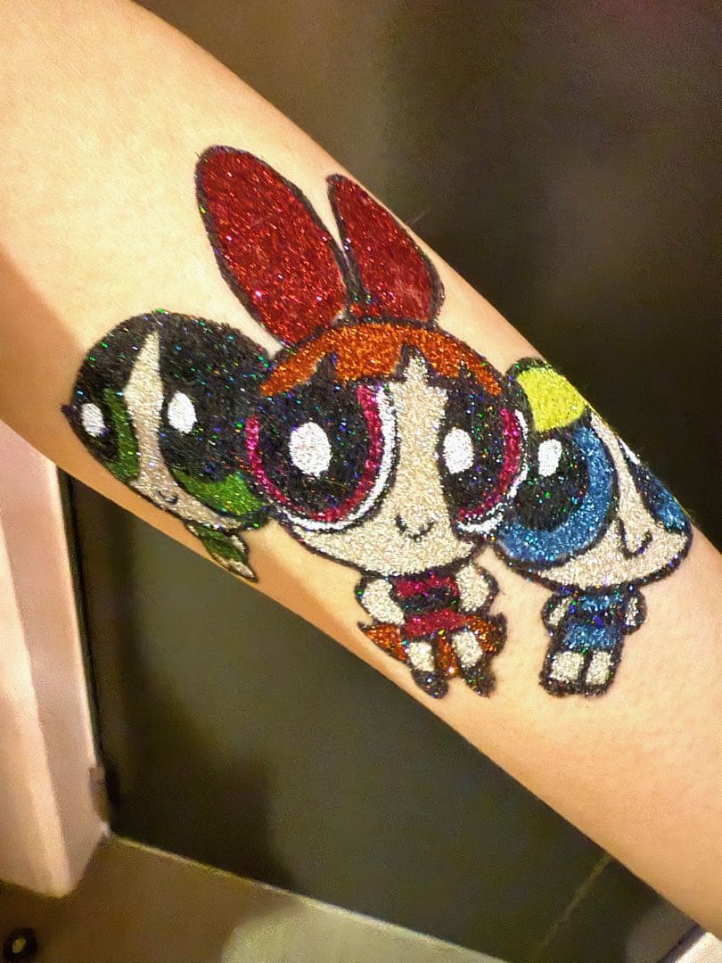 ボディジュエリーラメミニセット