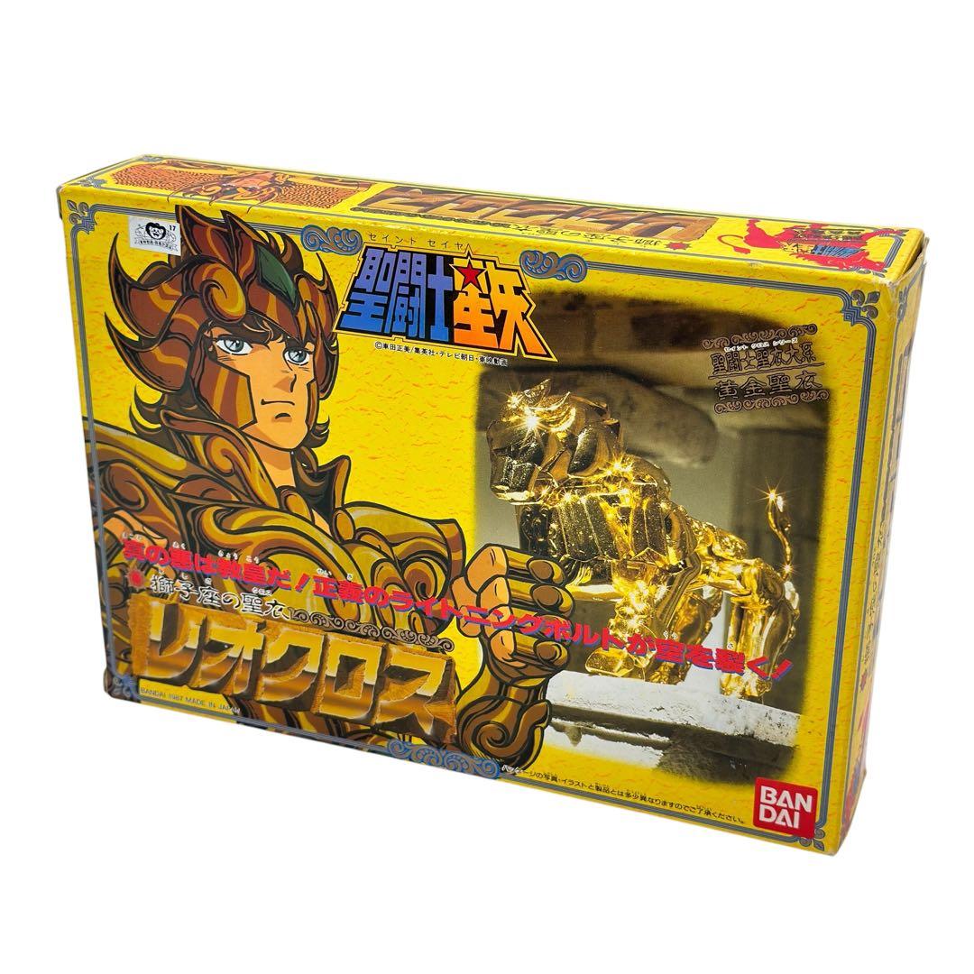 バンダイ 聖闘士星矢　レオクロス　聖衣大系 フィギュア 当時物 完品 美品