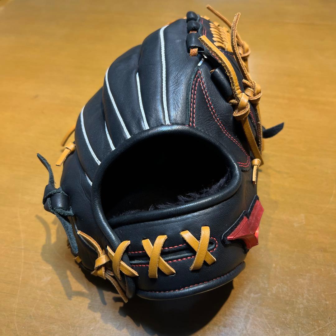 【新品未使用】ミズノ　軟式　オールラウンド　ブラック　ウィルドライブ