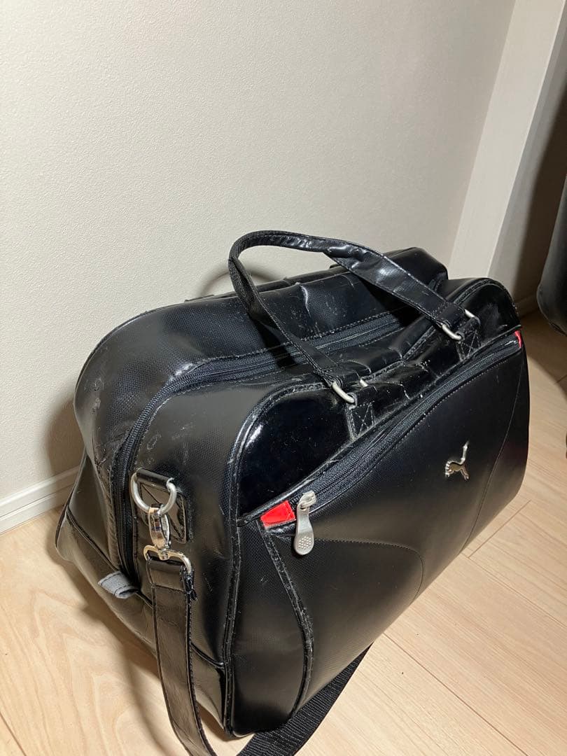 Puma キャディバッグ ブラック/レッド