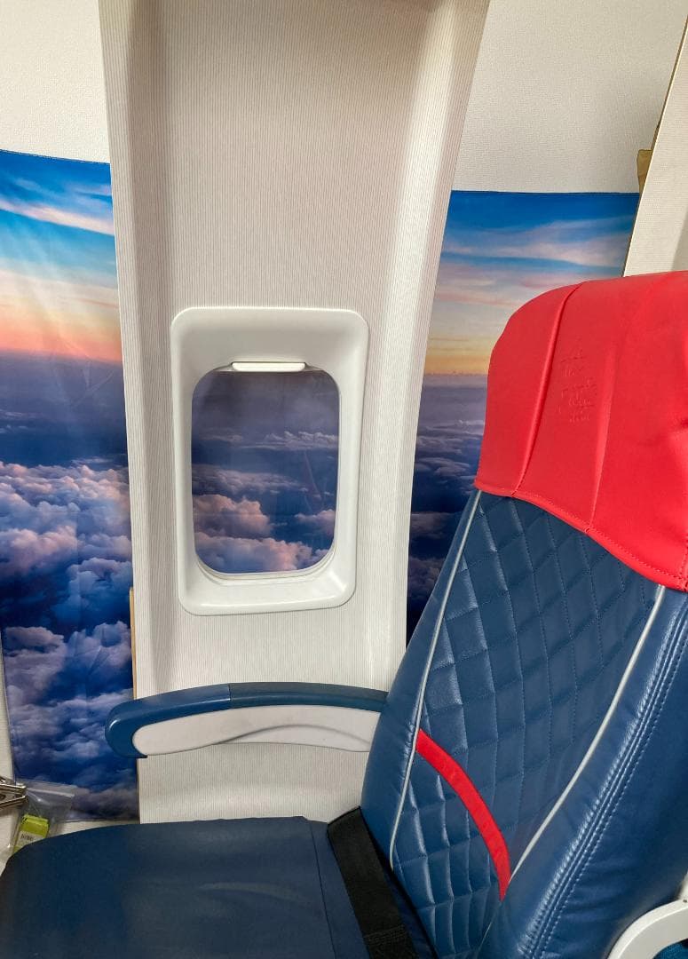 ボンバルディア CRJ200 機内 客室 内装 壁 パネル ウィンドウガラス