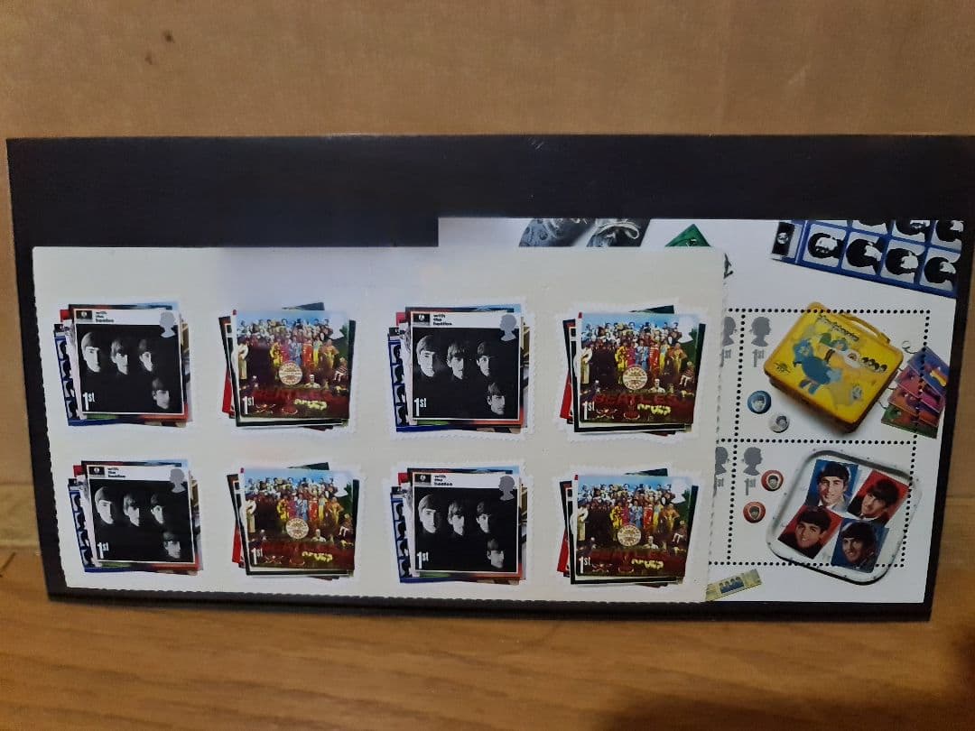 ★新品未使用ビートルズイギリスロイヤルメール 記念切手スタンプ28枚セット