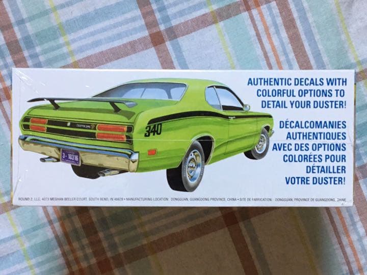 amt 1/25 プリムス・ダスター340 1971年型 新品 シュリンク未開封