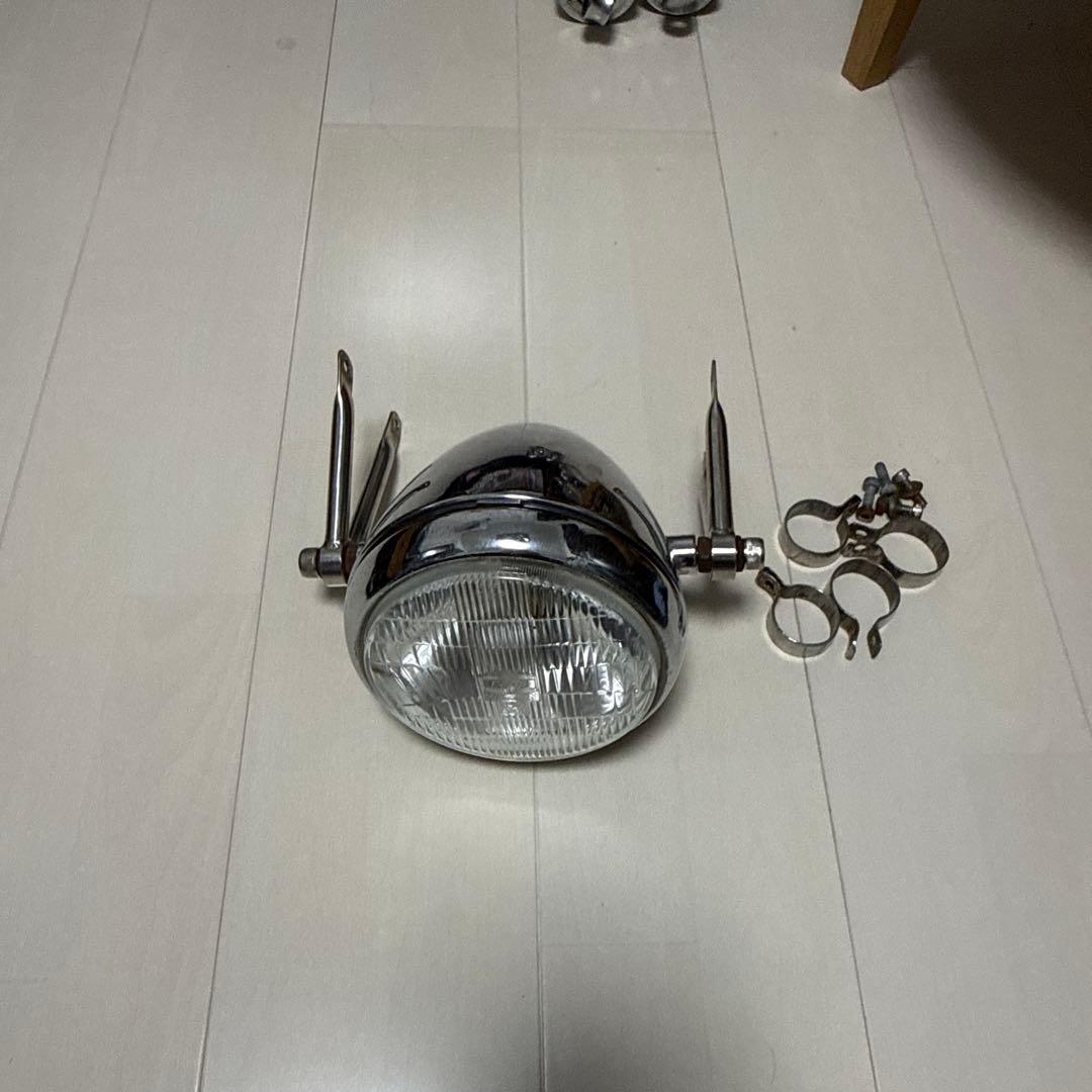 sr400 ペイトンプレイスステー カフェレーサー　砲弾型ヘッドライト