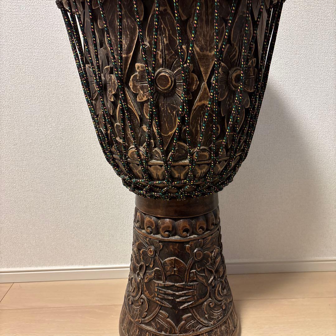 ジャンベ　太鼓　持ち運び可　インテリア