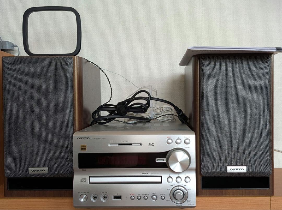 【ジャンク品】ONKYO CDコンポ X-NFR7TX オンキヨー