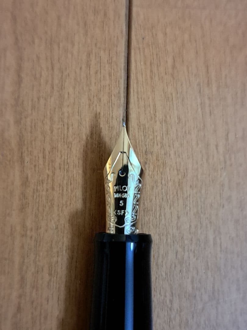 PILOT 万年筆 カスタム74 ブラック　SF