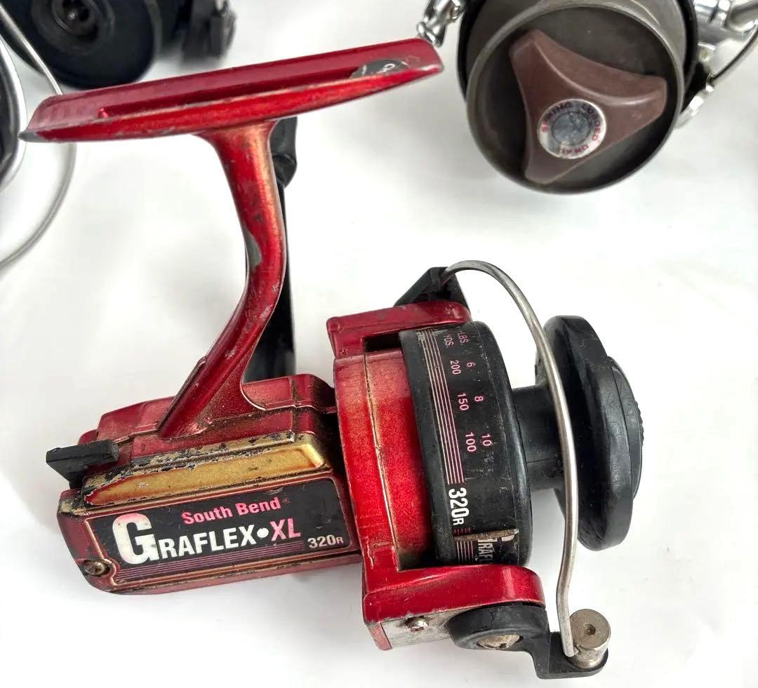 【まとめ】スピニングリール 7点 動作品 故障 部品欠損品 混じり