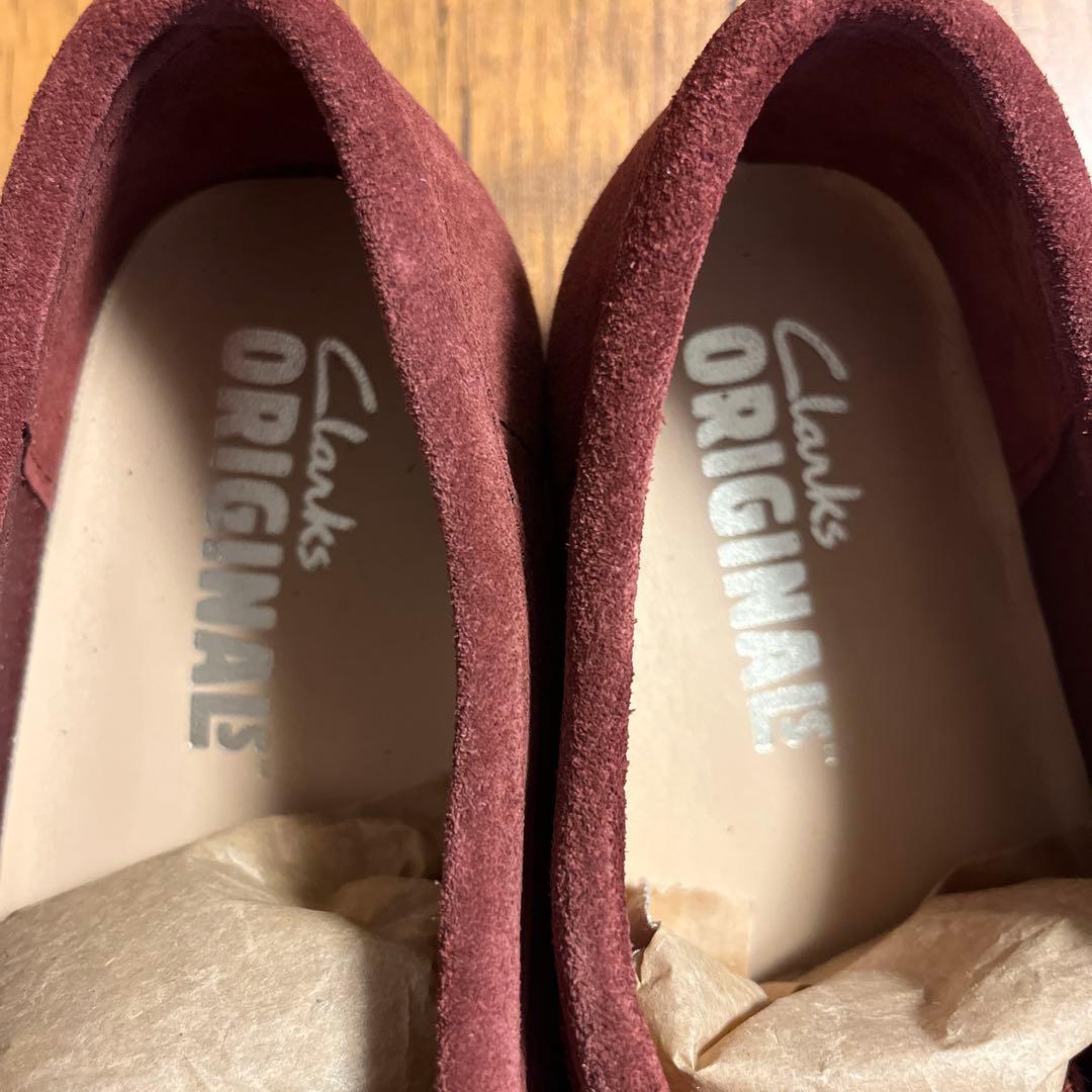 新品未使用品Clarks Originals Wallabeeブラウン 24㎝