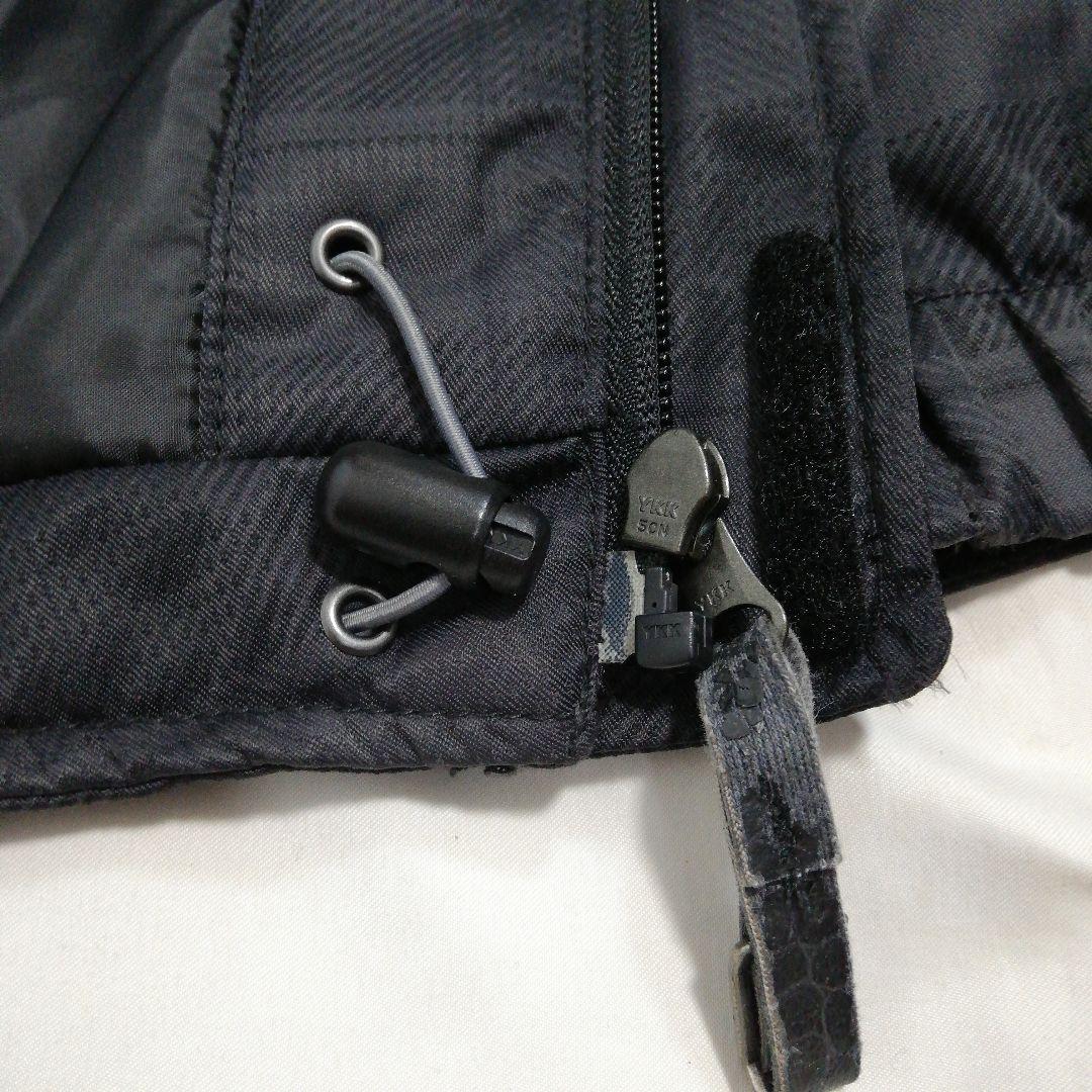 SALOMON メンズ スキーウェア ジャケット ブラック グレー M サロモン