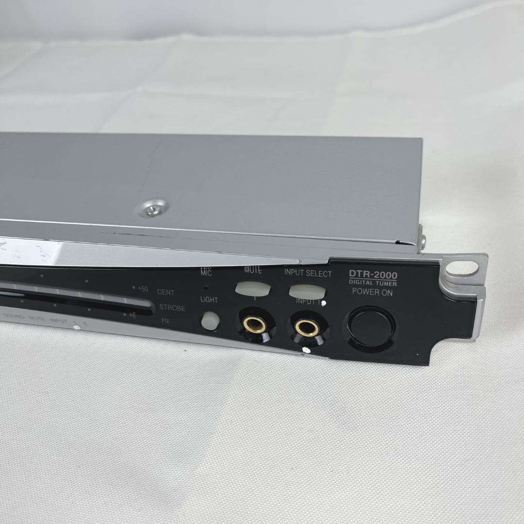 美品☘️　動作品　KORG DTR-2000 ラックマウントチューナー コルグ