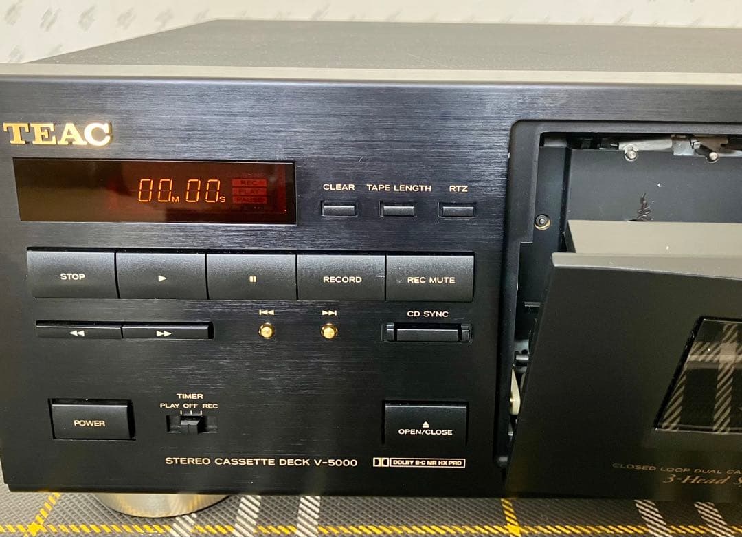 [値下げ]TEAC V-5000 ステレオカセットデッキ
