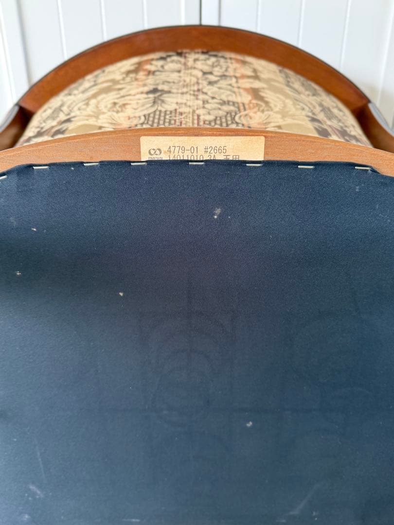 ロゼ　マルニ木工 地中海ロイヤル シャルル アームチェア 1人掛けソファ