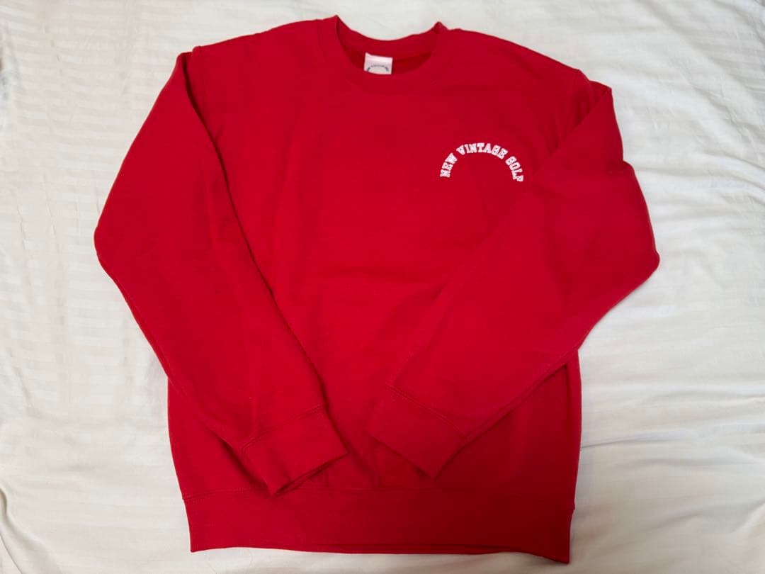 NEW VINTAGE GOLF 18番 Sweat Crew Shirt