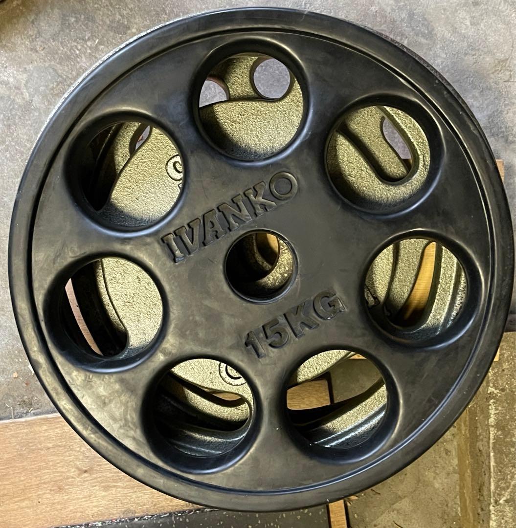 ②-2 IVANKOイヴァンコラバープレート15kg × 1枚 ※セット販売のみ