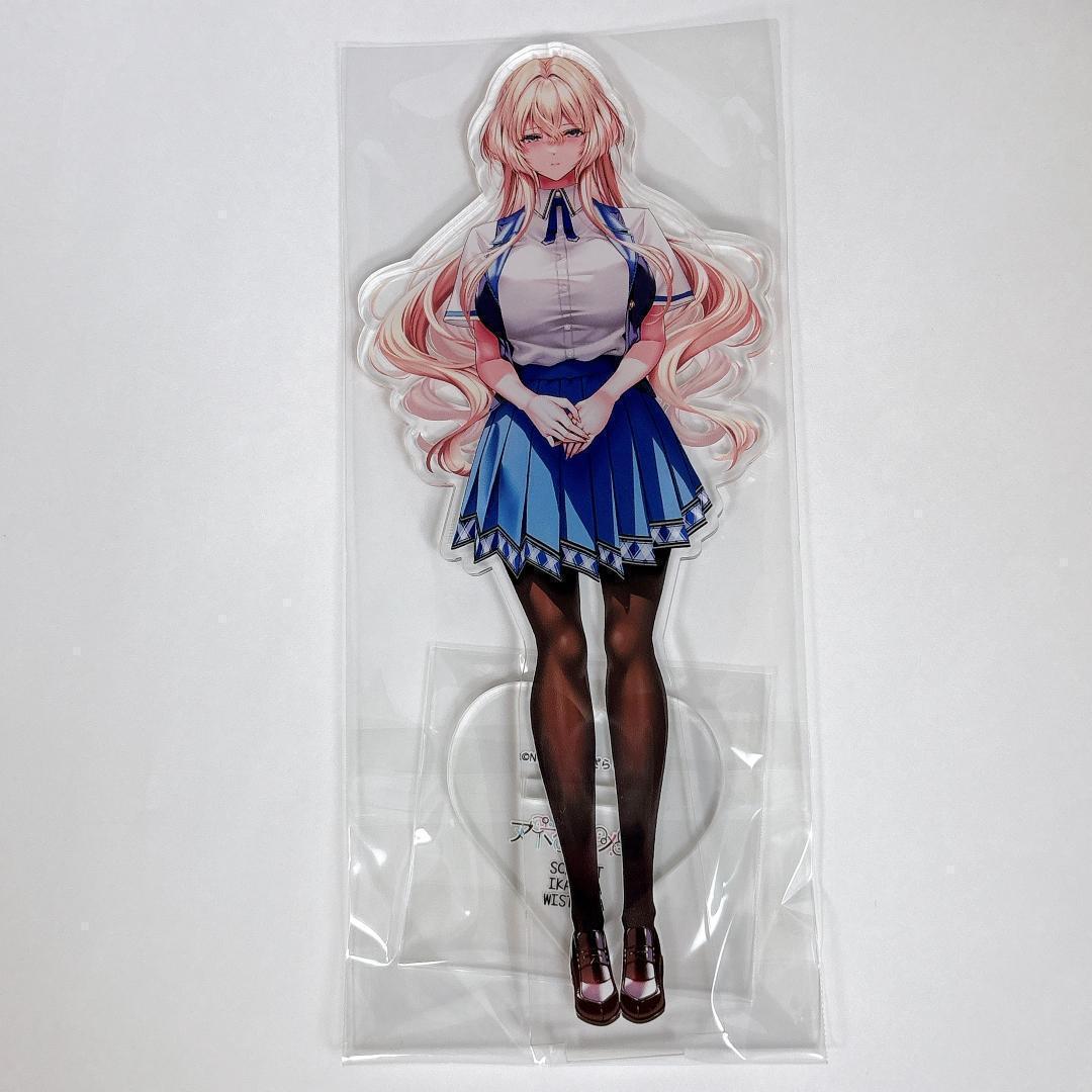 アマカノ3 スカーレット・斑鳩・ウィスタリア アクリルスタンド 発売記念展