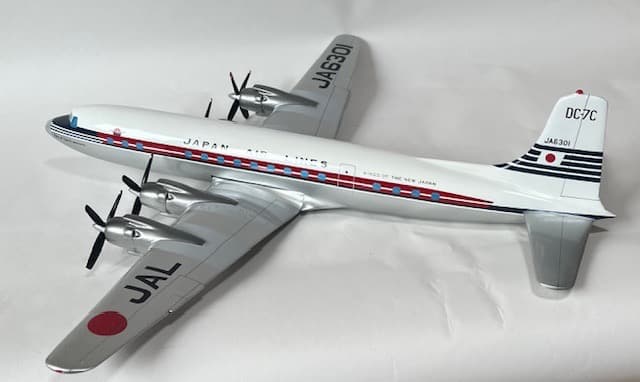 航空機・ヘリコプター JAL DC-7C JA6301 S=1/72