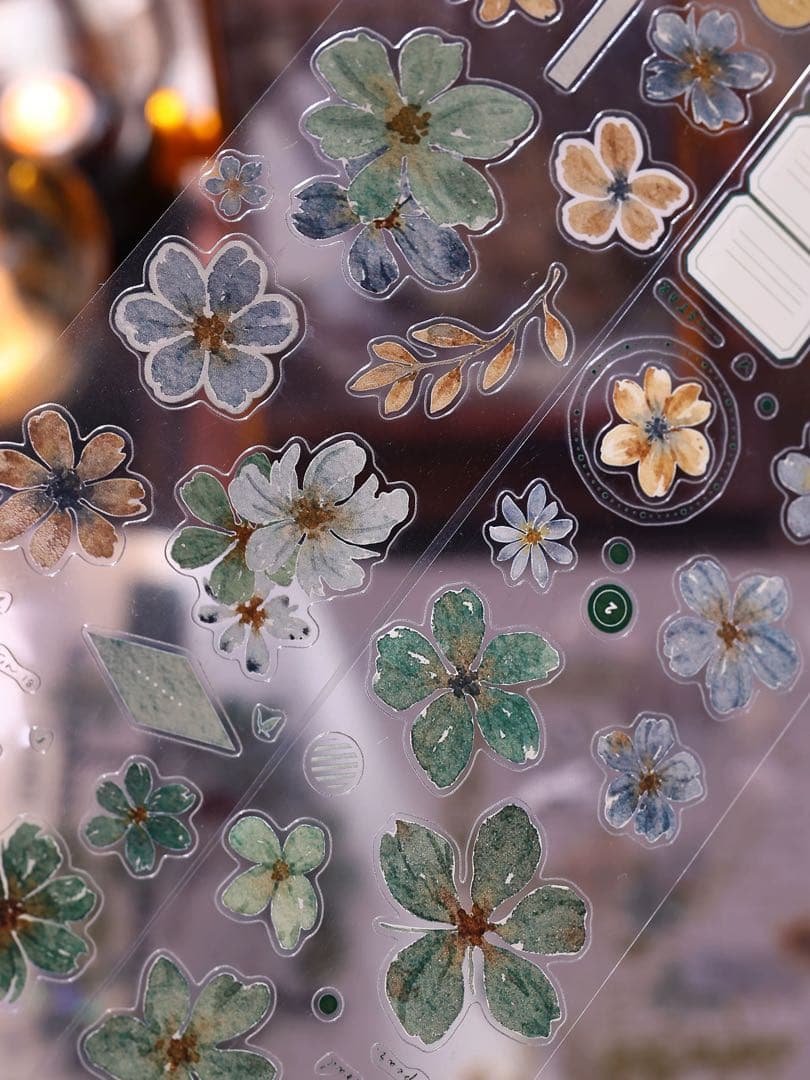 ⭐️SALE⭐️小白家文創《青书》海外マスキングテープ マステ 【7251】