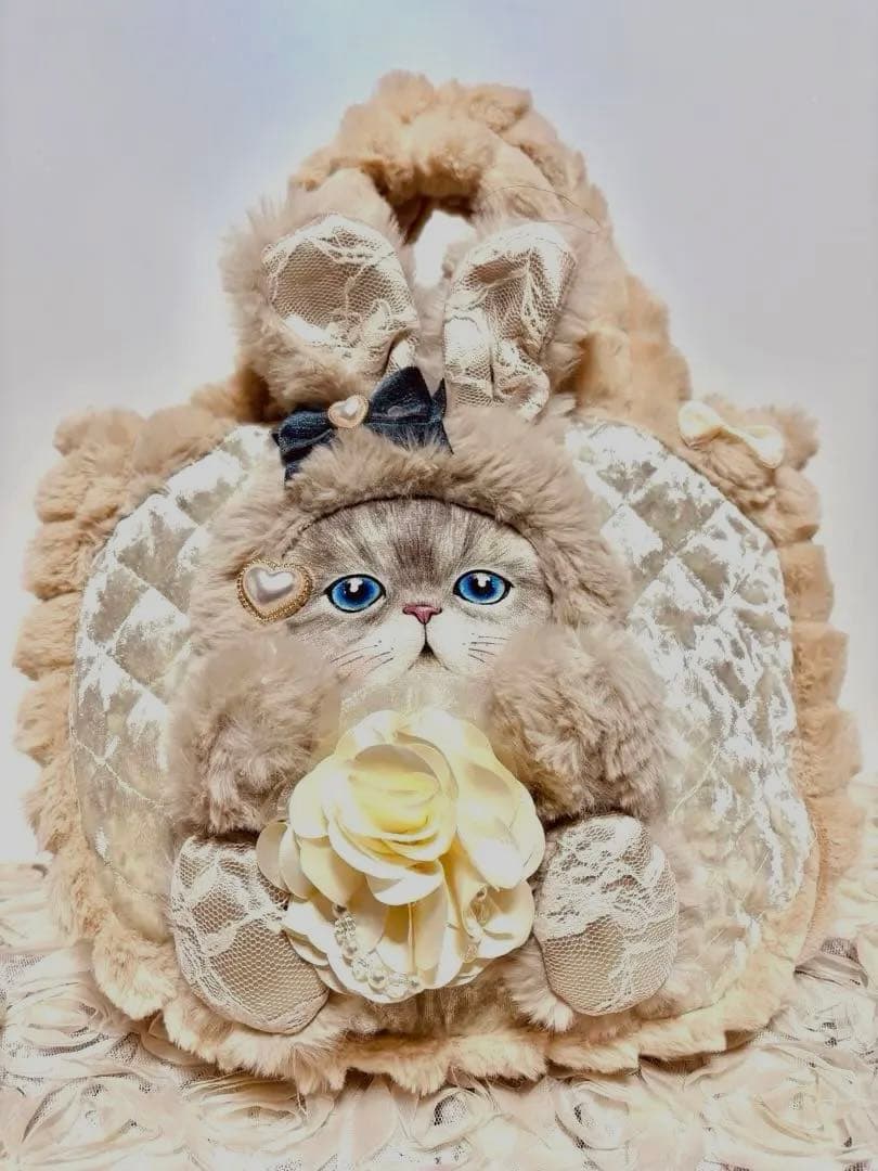 コヤンイサムチョン　ベージュファのころりんバッグ