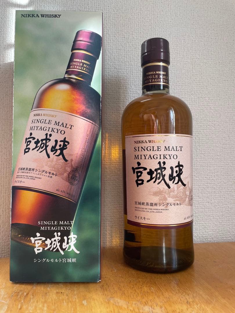 ニッカウヰスキー 宮城峡 シングルモルト 40% 箱付き