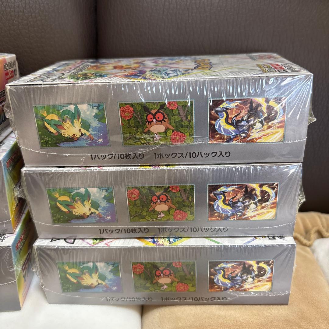 ポケモンカード　テラスタルフェスex シュリンク付き 6BOX