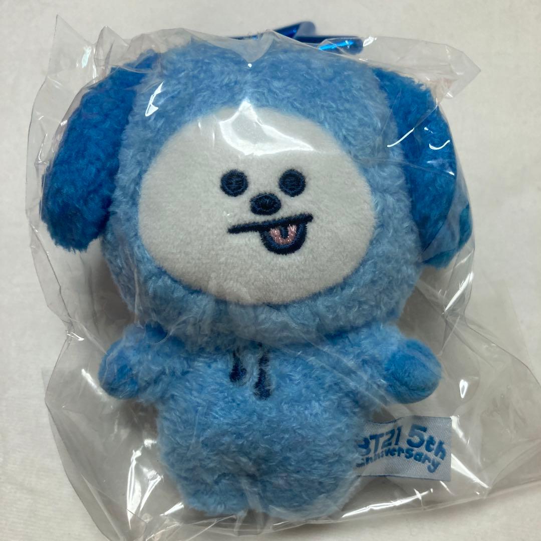 BT21 CHIMMY 5周年 レインボーカラーマスコット　７点セット　チミー