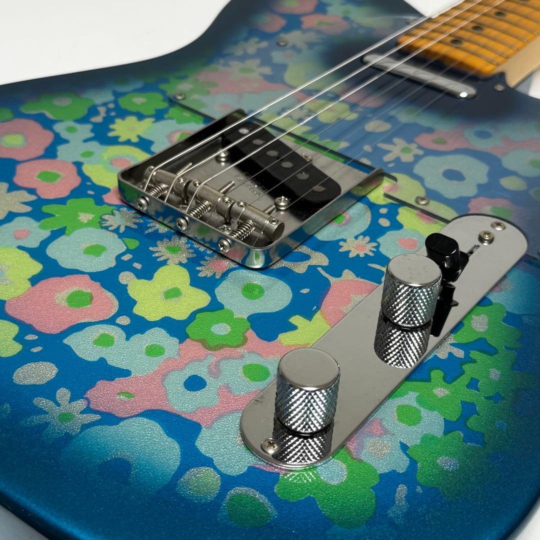 【貴重】Fender Japan Telecaster Blue Flower