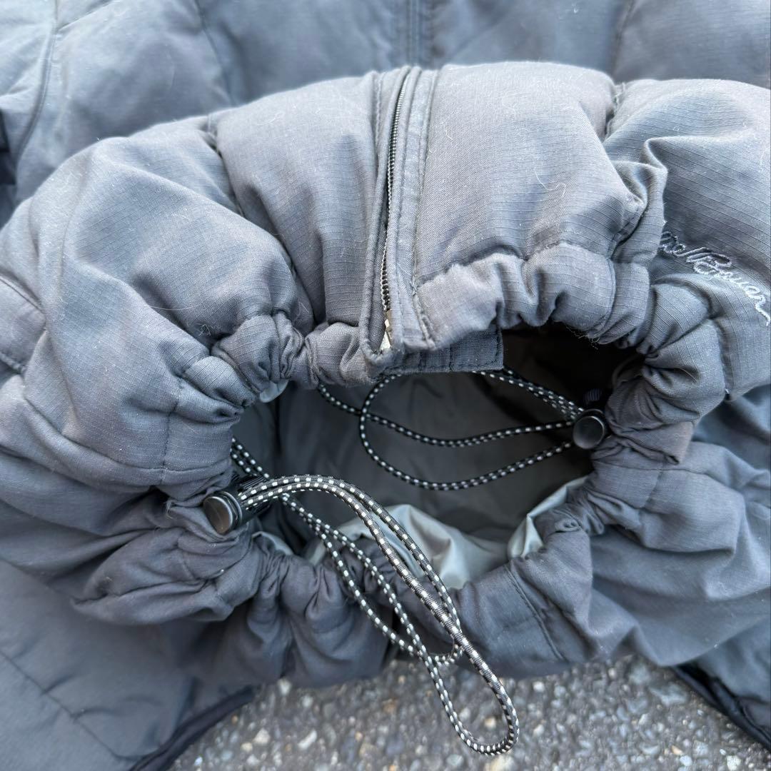 00's エディーバウアー ブラック ダウン ジャケット アーカイブ city