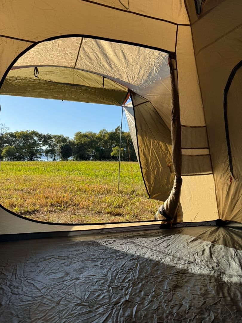 【専用】ビッグベアー/ワンタッチテントタープシート2枚付き