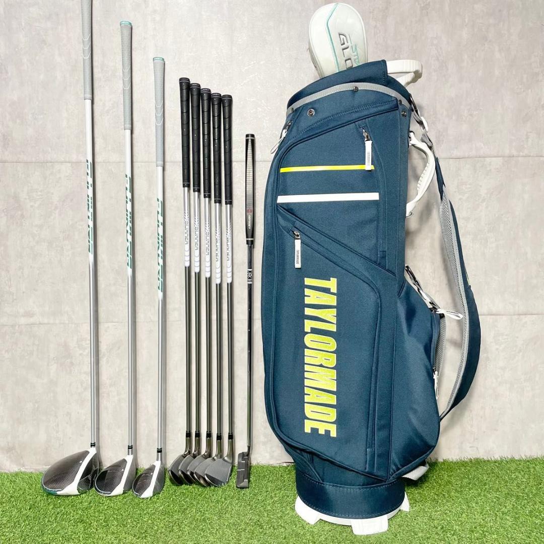 【バッグ美品】テーラーメイド ステルスグローレ L ゴルフクラブセット 9本 右