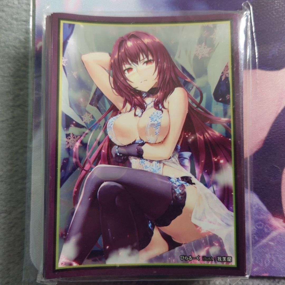 α1 FGO ロイヤル・アイシング&氷 スカサハ スリーブ&プレイマット