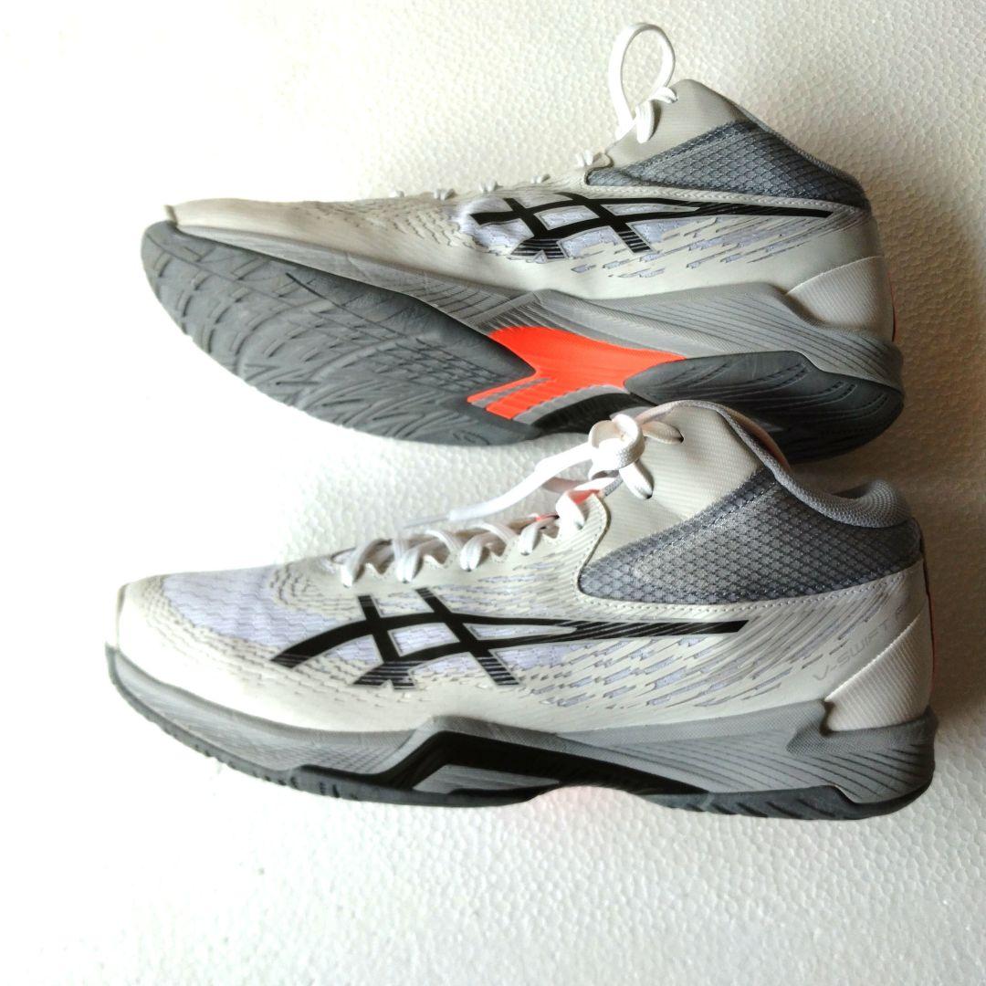 ASICS バレーボールシューズ V–SWIFT FF4ホワイト28.5cm