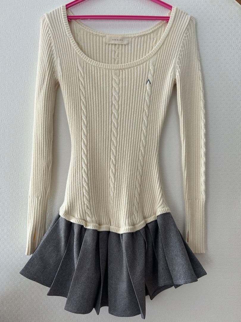f*u様 アンドマリーANDAMAY Milly knit set dress