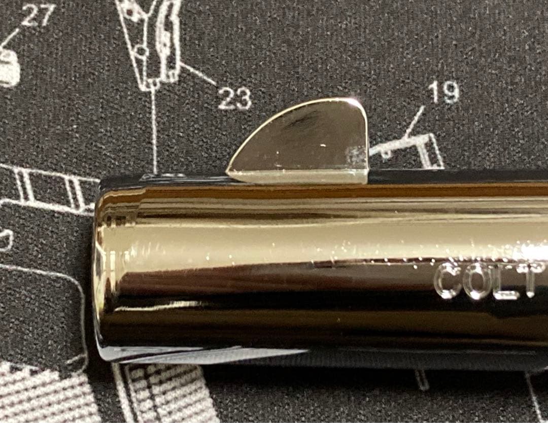 新品 未使用 ハートフォード SAA 用 シルバー シビリアン バレル フレーム