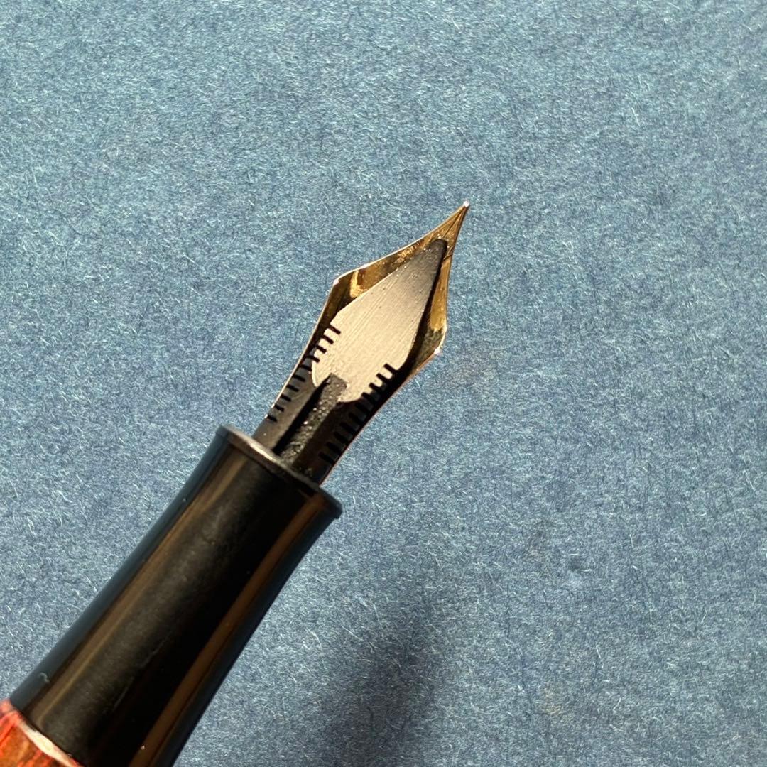 プラチナ　#3776 マーブルエボナイト　ジュピター　万年筆