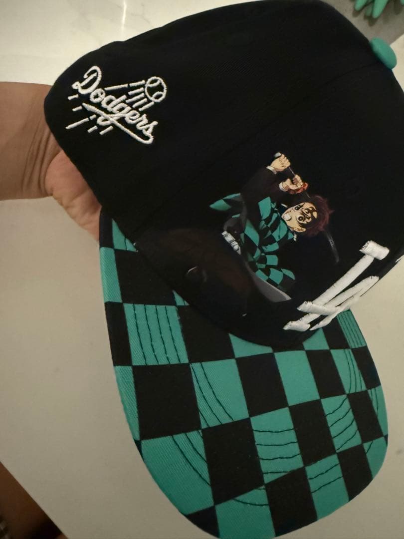 ロサンゼルス・ドジャース 鬼滅の刃（Demon Slayer)コラボ　キャップ