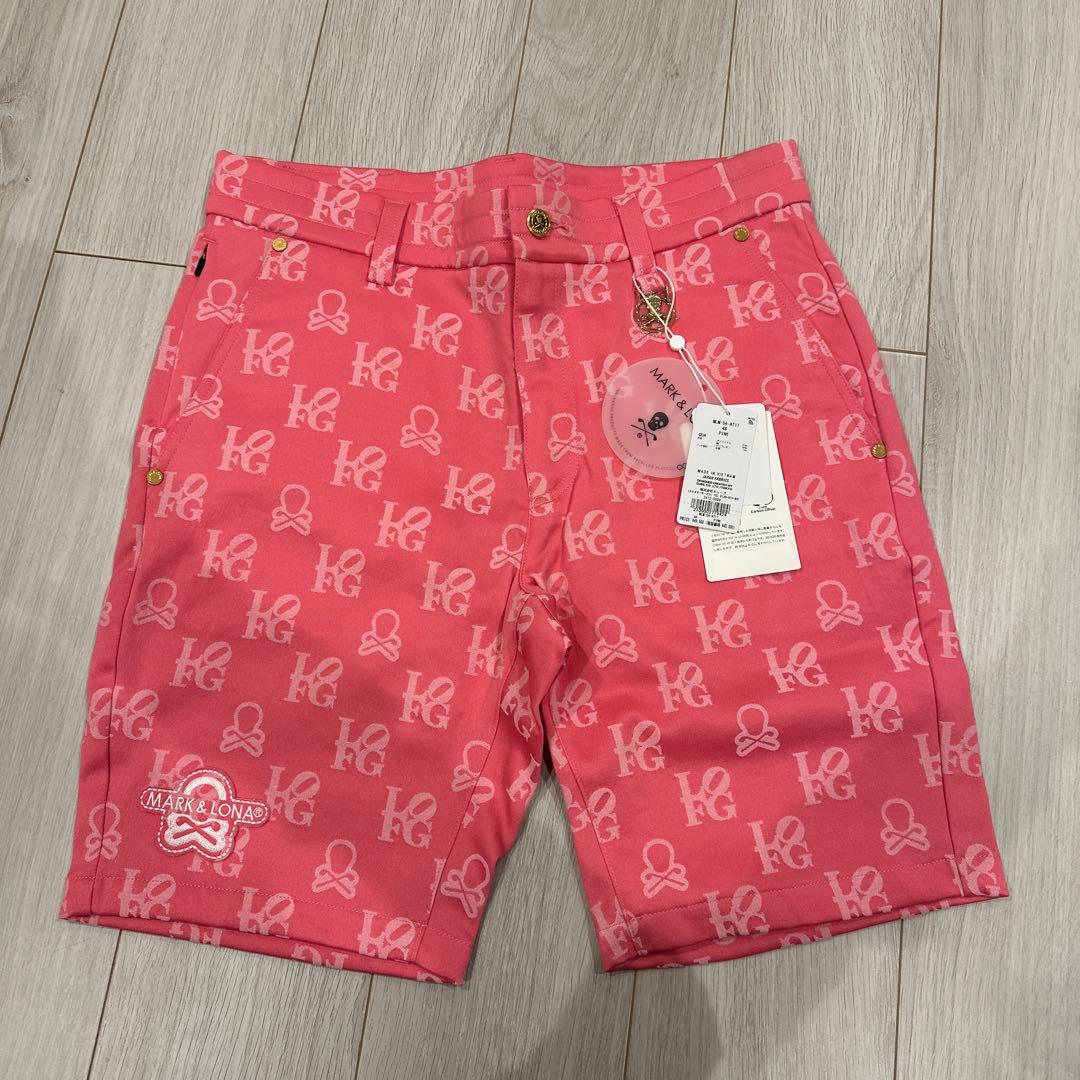 【新品】MARK & LONA ピンク ショートパンツ【定価】¥49,500