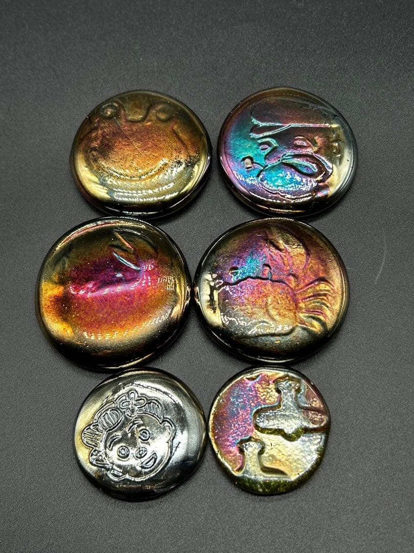 石蹴り　14個セット　レトロ瓶　ガラス　ペロペロ