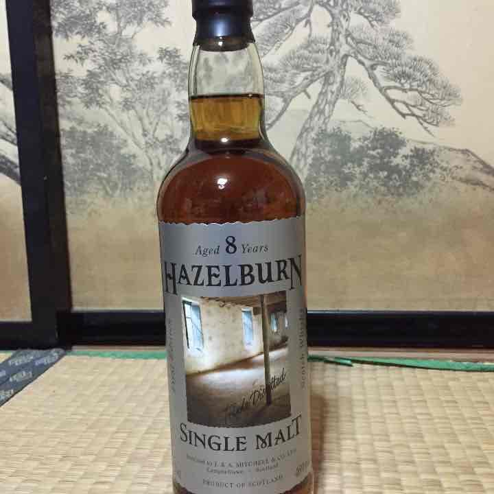 シングルモルトウイスキー hazelbarn 8year