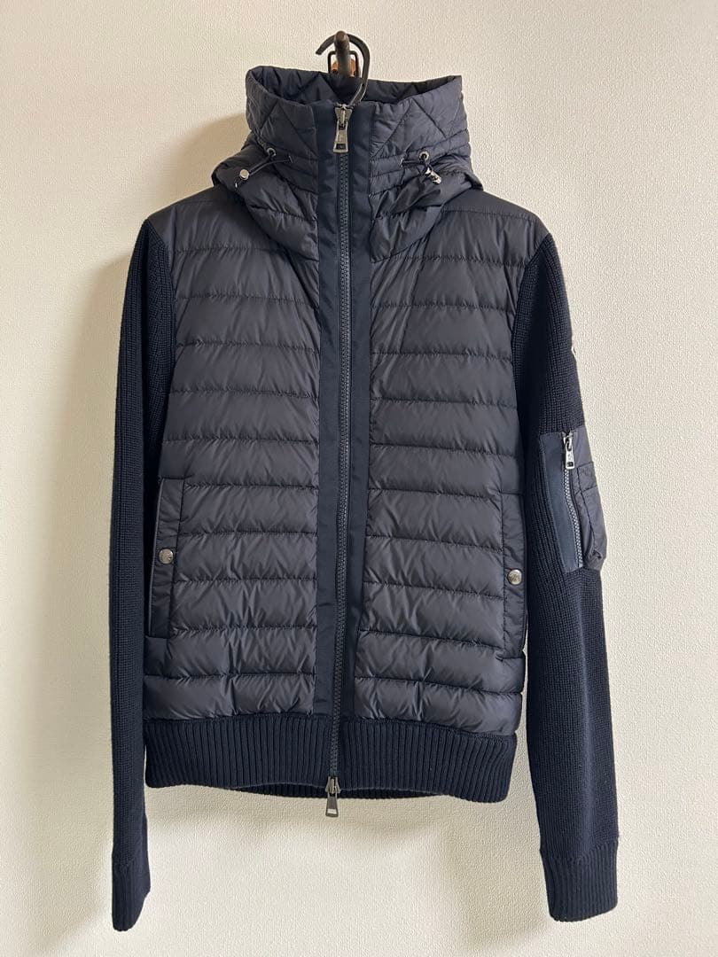 モンクレール　ハイブリッドダウン　カーディガン　M